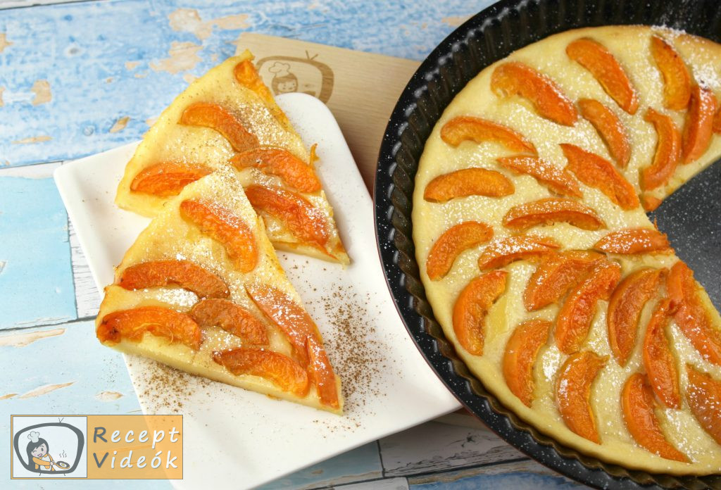 Sárgabarackos pite recept, sárgabarackos pite elkészítése - Recept Videók