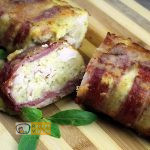 Csirkemell receptek: Baconös-sajtos csirkemell őzgerinc formában elkészítése - Recept Videók