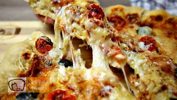 Flóra pizzája recept, Flóra pizzája elkészítése - Recept Videók