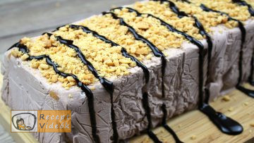 Kekszes jégkrémtorta recept, kekszes jégkrémtorta elkészítése - Recept Videók