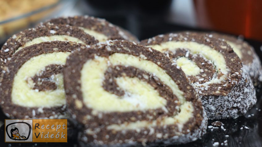 Kókuszos keksztekercs