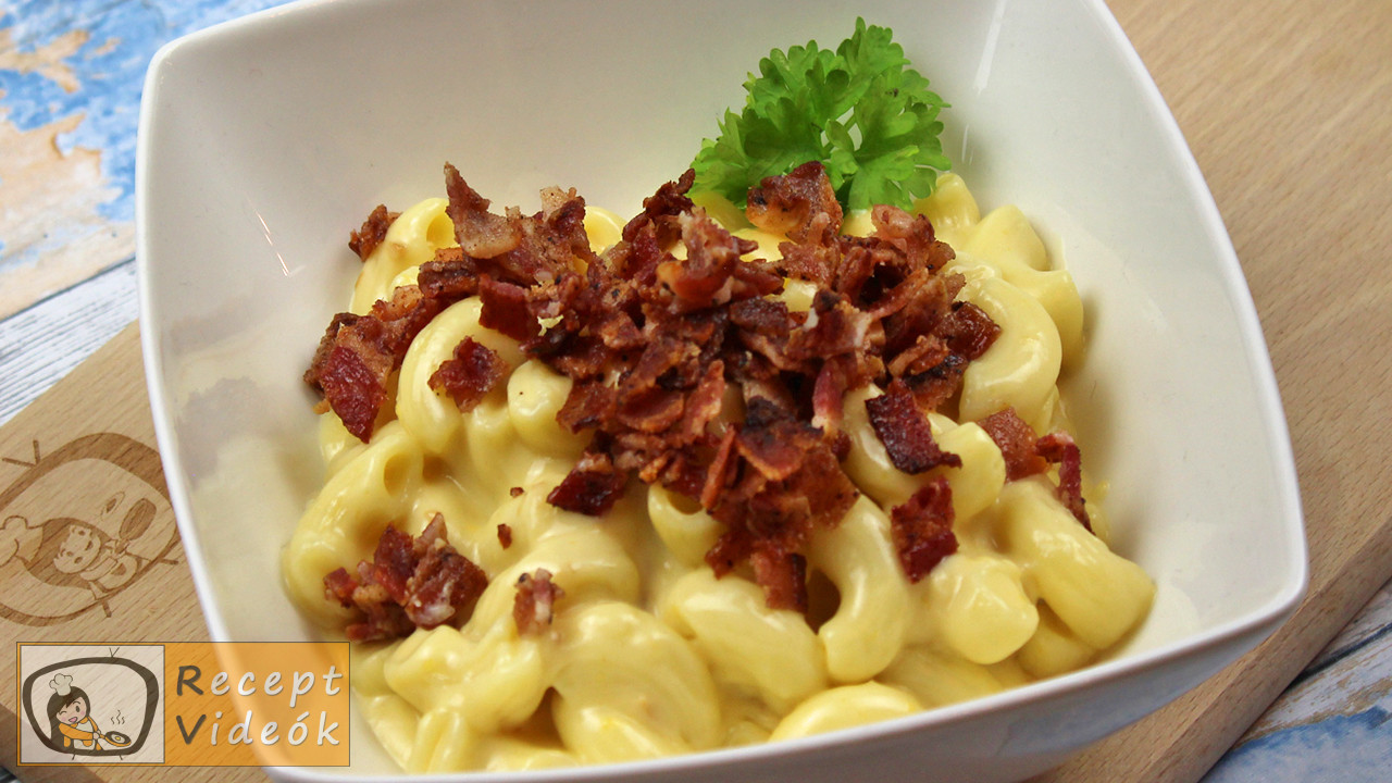 Mac 'n' Cheese recept, Mac 'n' Cheese elkészítése - Recept Videók
