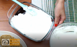 Mogyorós-étcsokoládés süti recept, mogyorós-étcsokoládés süti elkészítése 4. lépés