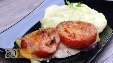 Mozzarellás paradicsomos csirke recept elkészítése - Recept Videók