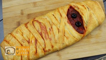 EGYSZERŰ HALLOWEEN SÜTI RECEPTEK - múmia pizza - Recept Videók