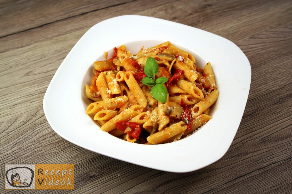Zöldséges penne recept, zöldséges penne elkészítése - Recept Videók