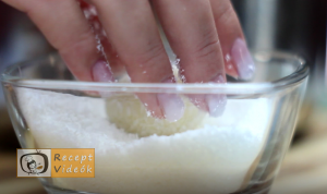 Raffaello golyó recept, raffaello golyó elkészítése 4. lépés