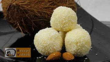 Raffaello golyó recept, raffaello golyó elkészítése - Recept Videók