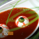 Halloweeni süti recept (tojás szemek) - Recept Videók