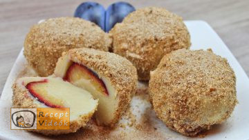 Szilvás gombóc recept, szilvás gombóc elkészítése - Recept Videók