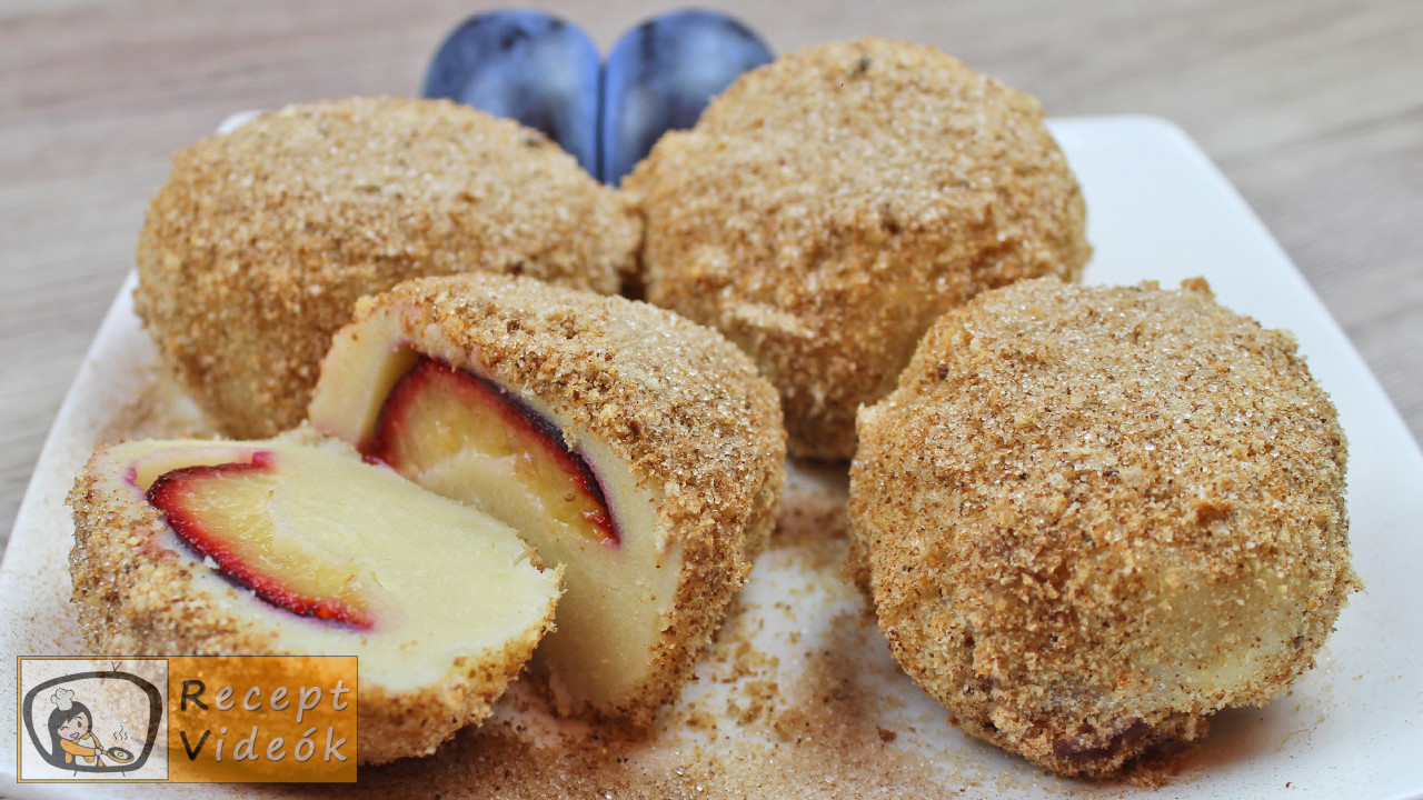 Szilvás gombóc recept, szilvás gombóc elkészítése - Recept Videók Szilvás gombóc recept, szilvás gombóc elkészítése - Recept Videók