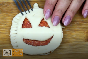 Halloweeni süti recept (töklámpa ropogós) 5. lépés
