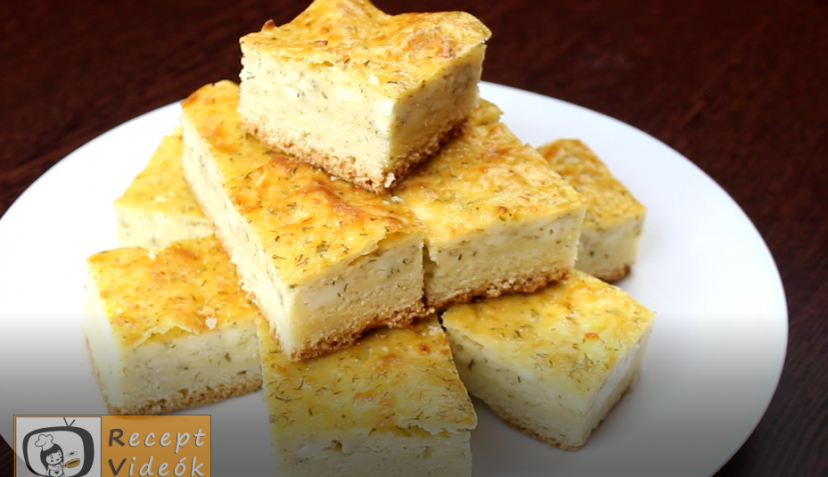 Kapros-túrós lepény