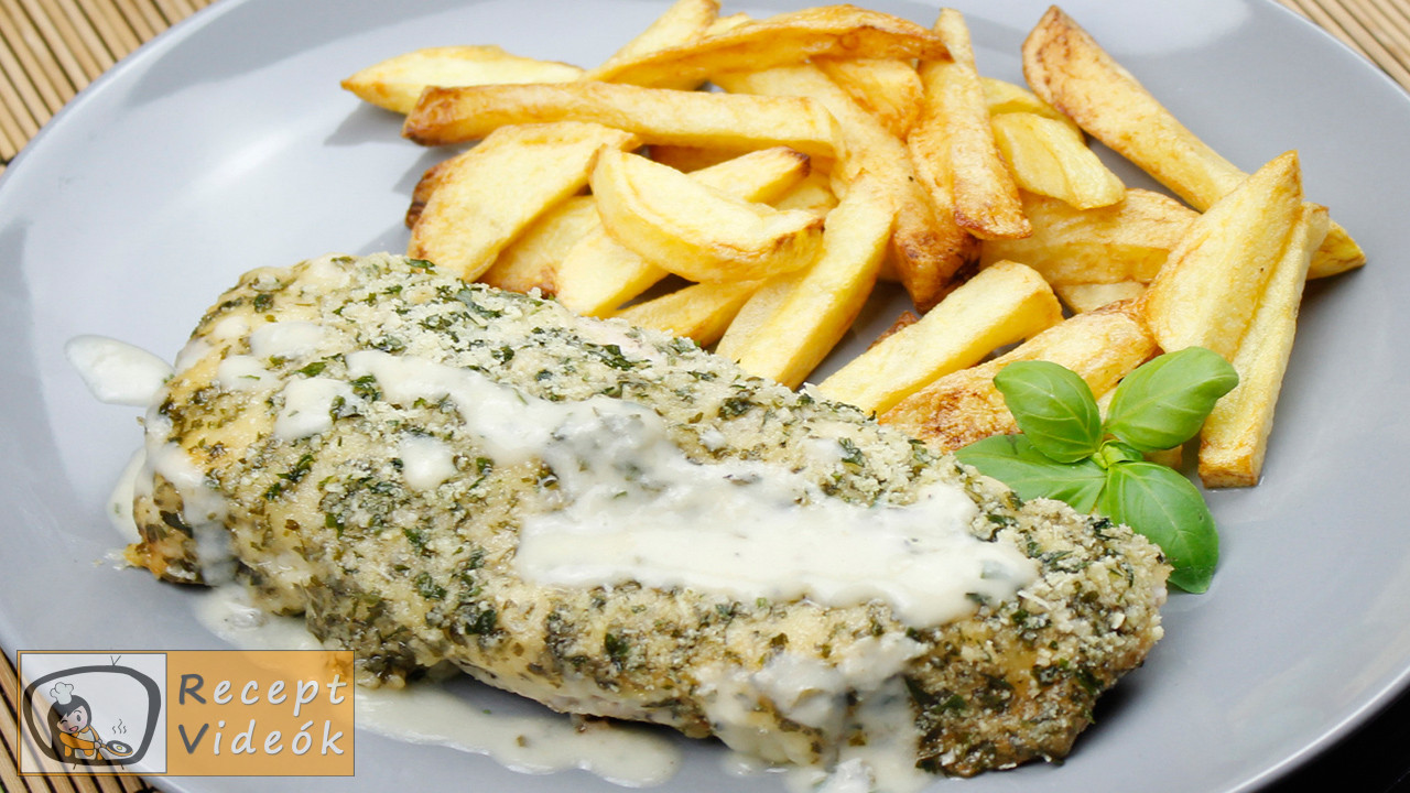 Töltött csirkemell mustáros besamel mártással - Csirkemell receptek elkészítése - Recept Videók Töltött csirkemell mustáros besamel mártással - Csirkemell receptek elkészítése - Recept Videók