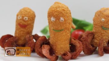 Virsli polipok recept, virsli polipok elkészítése - Recept Videók