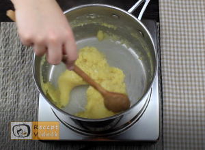 Képviselőfánk recept, képviselőfánk elkészítése 2. lépés