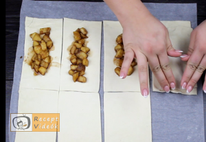 Amerikai almáspite recept, amerikai almáspite elkészítése 3. lépés