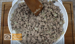 Lasagne baguette recept, lasagne baguette elkészítése 5. lépés