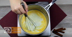 Vaníliás-meggyes pohárkrém recept elkészítése 6. lépés