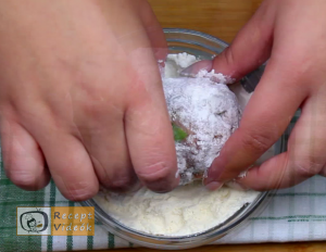 tojással töltött fasírtgombóc recept elkészítése 4. lépés