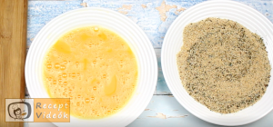 Sonkás-sajtos rudacskák recept, sonkás-sajtos rudacskák elkészítése 8. lépés