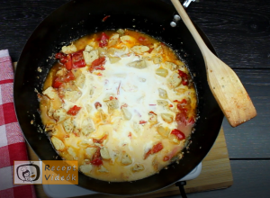 Baconös-húsos pite recept, baconös-húsos pite elkészítése 8. lépés