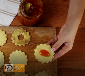 Linzer karikák recept, linzer karikák elkészítése 8. lépés