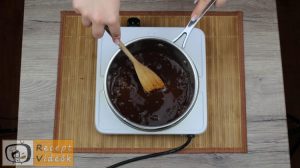 Karamellás babapiskótás szelet recept, karamellás babapiskótás szelet elkészítése 6. lépés