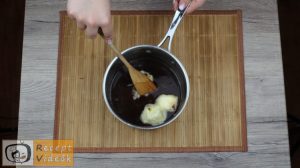 Karamellás babapiskótás szelet recept, karamellás babapiskótás szelet elkészítése 7. lépés