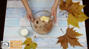 keksz sünik recept, keksz sünik elkészítése 2. lépés