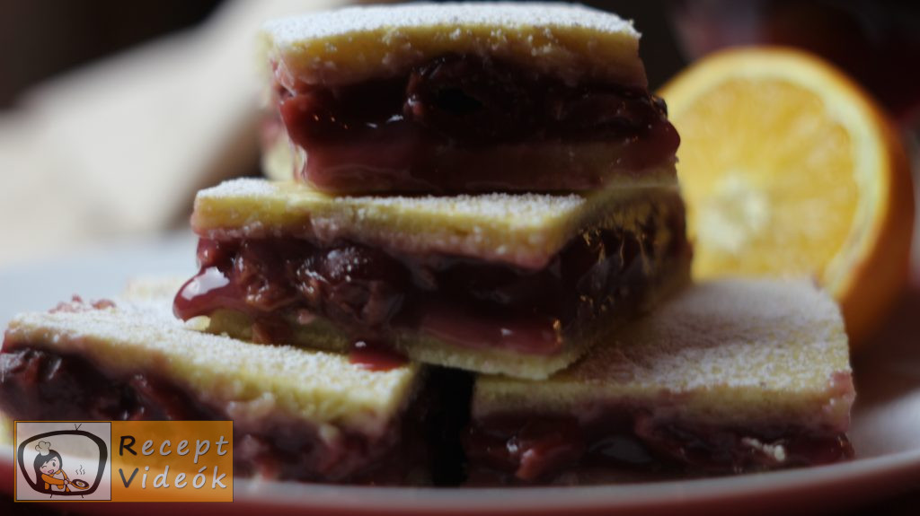 Meggyes pite recept, meggyes pite elkészítése - Recept Videók