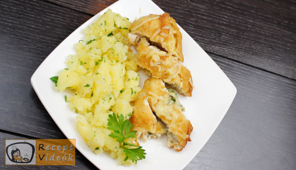 Kijevi csirkemell recept, kijevi csirkemell elkészítése - Recept Videók