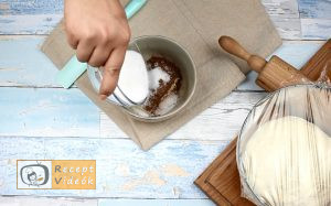 Kakaós csavart recept, kakaós csavart elkészítése 1. lépés