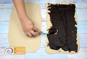 Kakaós csavart recept, kakaós csavart elkészítése 3. lépés