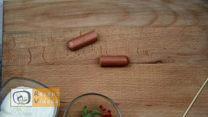 Karácsonyi diy kreatív recept ötletek, asztaldíszek - Mikulás csizma 1. lépés