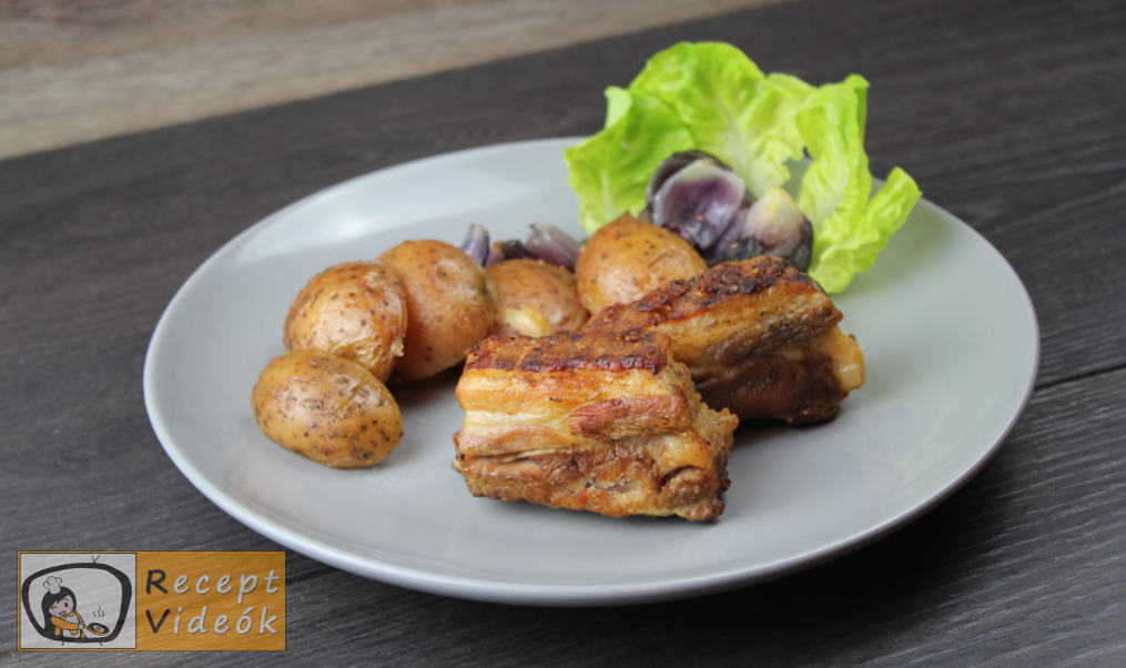 fokhagymás oldalas recept, fokhagymás oldalas elkészítése - Recept Videók