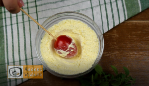 bundás paradicsom falatkák recept elkészítése 6. lépés