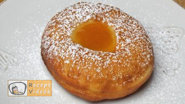 fánk recept, fánk elkészítése - Recept Videók