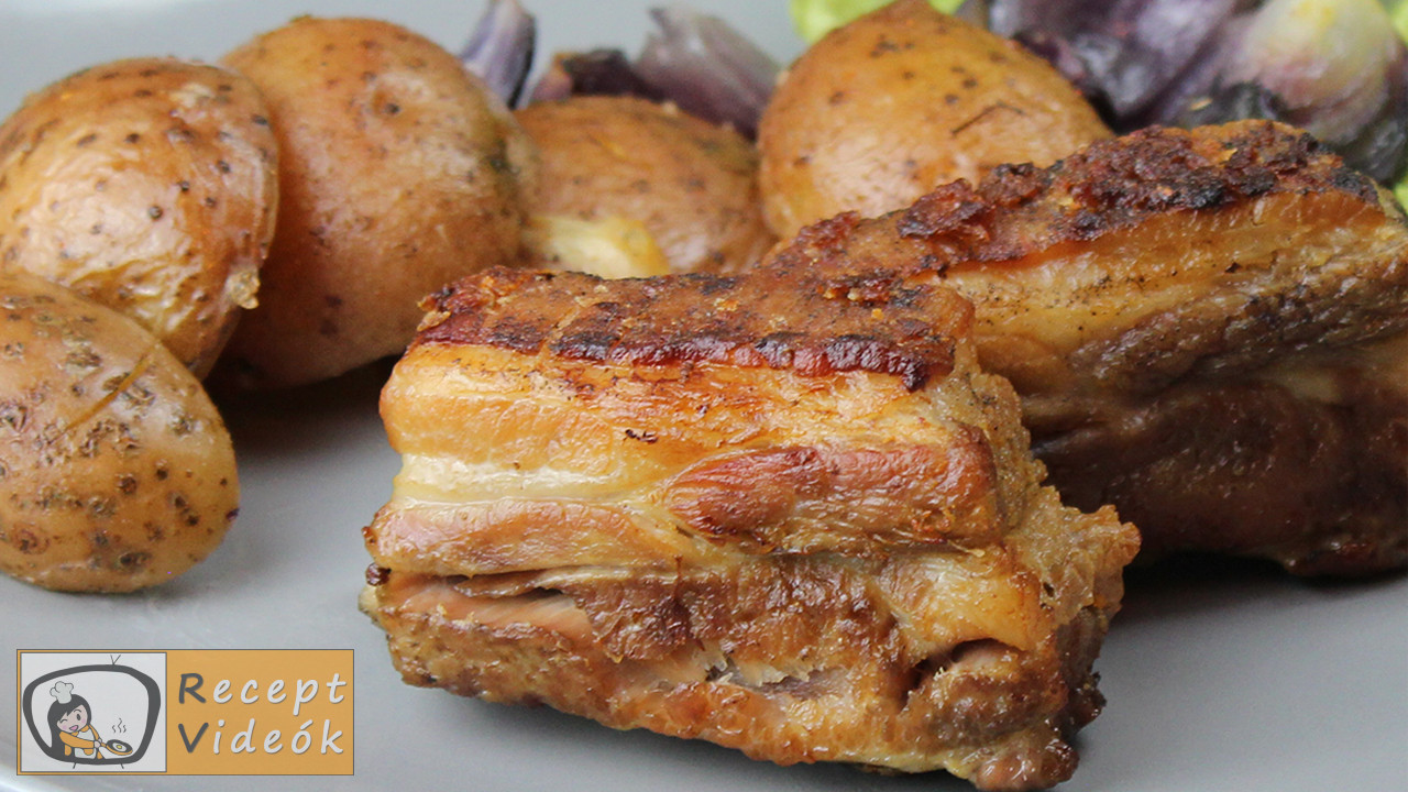 fokhagymás oldalas recept, fokhagymás oldalas elkészítése - Recept Videók