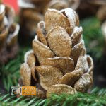 Karácsonyi diy kreatív recept ötletek, asztaldíszek (Havas tobozok) - Recept Videók