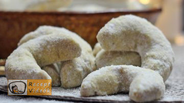 Hókifli recept, hókifli elkészítése - Recept Videók