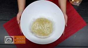 Hókifli recept, hókifli elkészítése 4. lépés