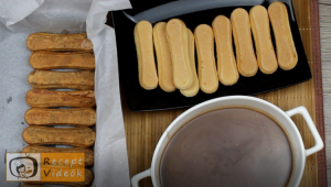 Karamellás babapiskótás szelet recept, karamellás babapiskótás szelet elkészítése 9. lépés