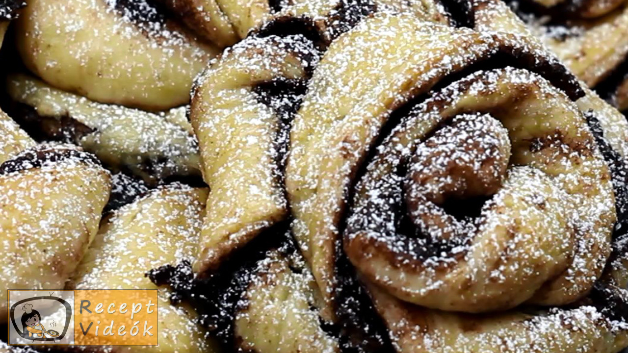 Kakaós csavart recept, kakaós csavart elkészítése - Recept Videók