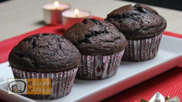 Kakaós muffin recept, kakaós muffin elkészítése - Recept Videók