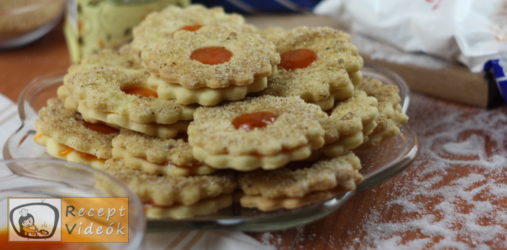 Linzer karikák recept, linzer karikák elkészítése - Recept Videók