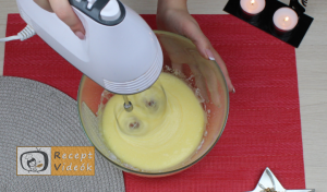 Karácsonyi diy kreatív recept ötletek - karácsonyfa és mikulás sapka muffin 1. lépés