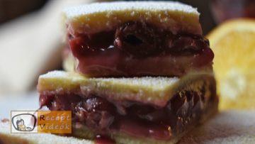 Meggyes pite recept, meggyes pite elkészítése - Recept Videók