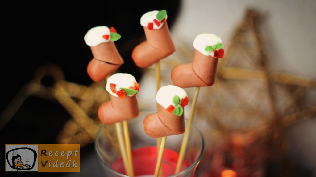 Karácsonyi diy kreatív recept ötletek, asztaldíszek - Mikulás csizma - Recept Videók