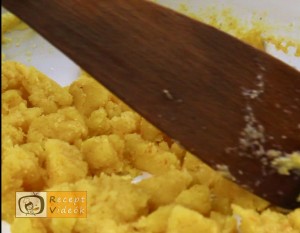 Császármorzsa recept, császármorzsa elkészítése 4. lépés